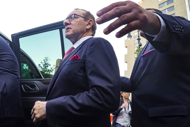 “They are not true,” Spacey said of the allegations.