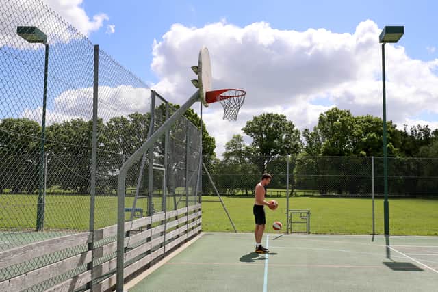 “Compared to when I was younger playing basketball in Milton Keynes, it was very hard to book a facility or find an outside space to play.