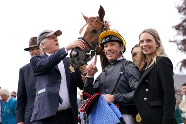 “He goes to stud with an amazing race record and enormous affection. To train he has been a complete joy to all of us here. He will remain close to home and is already looking forward to his new career.”