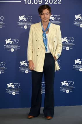 The pinstripe jacket