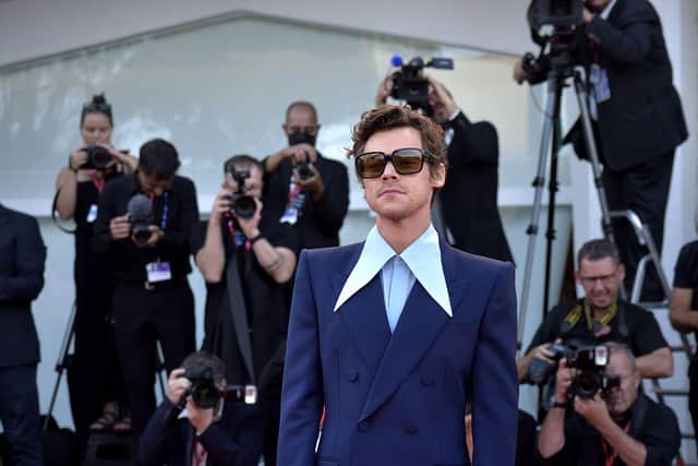 The blue suit