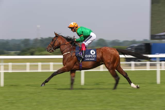 Meade also had news of Lone Eagle, who has been on the comeback trail this season after suffering a serious leg injury in the King George VI And Queen Elizabeth Stakes at Ascot last year.