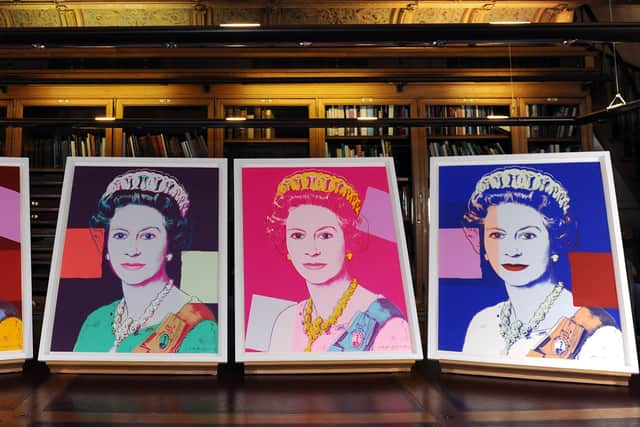 Although many of the most famous depictions of the Queen are traditional and regal portraits, American pop artist Andy Warhol used his iconic style of visual art to create one of the more colourful and eye-catching portraits of the Queen.