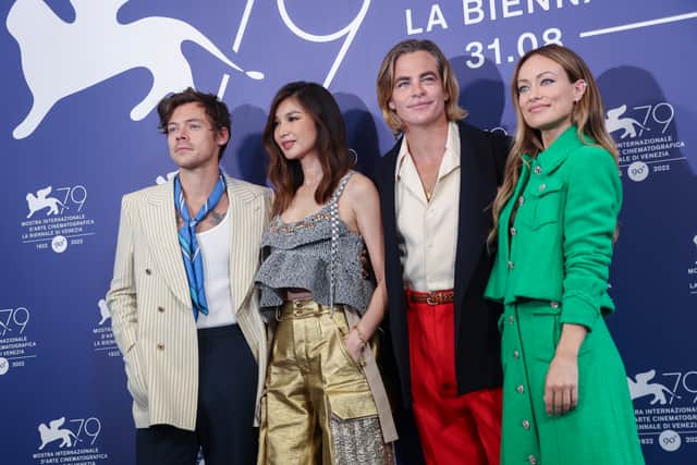 The clip was widely circulated, though a representative for Pine told US outlet People that the idea that the singer had spat on him was “ridiculous”.