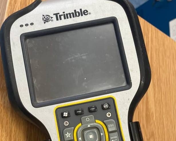 The unidentified device handed into gardaí