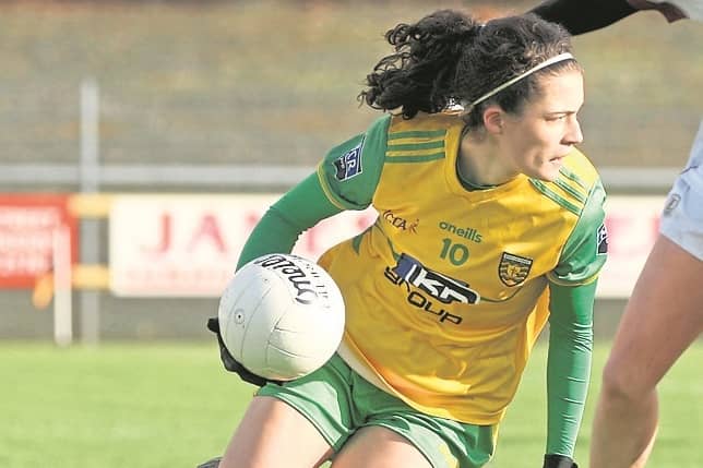 Amy Boyle Carr - first half goal for Donegal