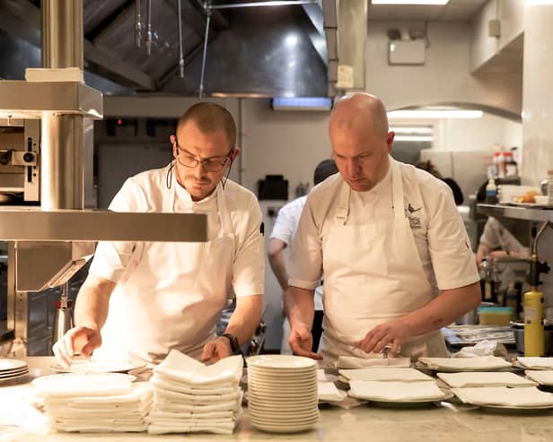 Chefs Damian Grey and John Kelly