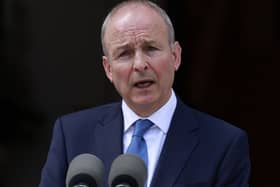 Micheal Martin head and shoulders