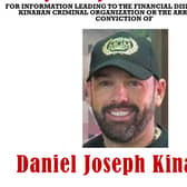 Daniel Kinahan reward poster