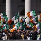 Anti-immigration protest in Dublin