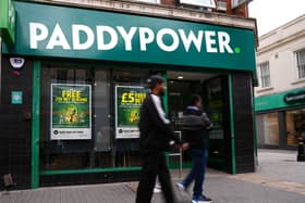 External view of a Paddy Power shop