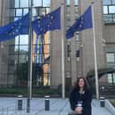 Mikayla Moore in Brussels. 
