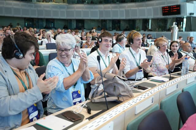 Particpants in the recent EU Citizens' Panel.
