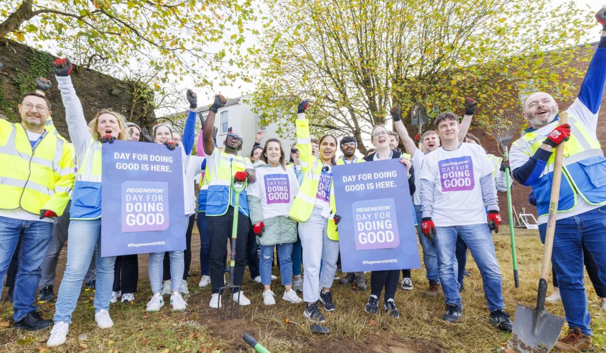 Regeneron Employees Giving Back in the Community Cork Live