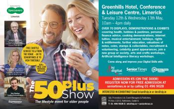Looking to be inspired in your retirement? &ndash; The 50 Plus Show returns to Limerick