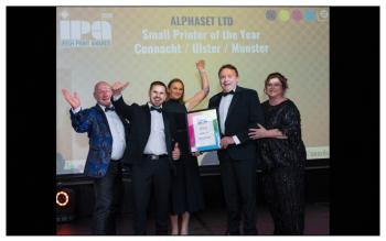 'A huge honour' - Alphaset Ltd. in Limerick wins double gold at the Irish Print Awards