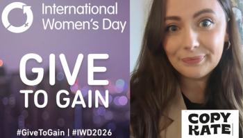 Kate Higham from CopyKate shares her insight ahead of International Women's Day