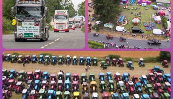 Laois tractor and truck run raises incredible money for cancer treatment
