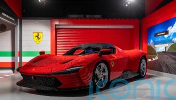 Life-size Lego model of luxury sports car unveiled