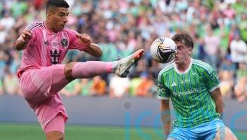 Luis Suarez apologises for behaviour after Inter Miami’s cup final defeat