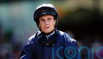 Ryan Moore’s son Toby rides first winner at Kempton