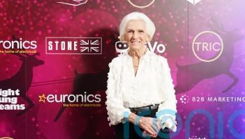 Dame Mary Berry given outstanding achievement award at media Christmas lunch