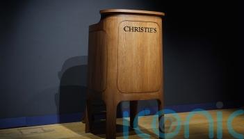 Christie&rsquo;s auction house unveils new rostrum to celebrate 260th anniversary