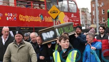 People urged to buy only the fuel they need as protests continue in Ireland