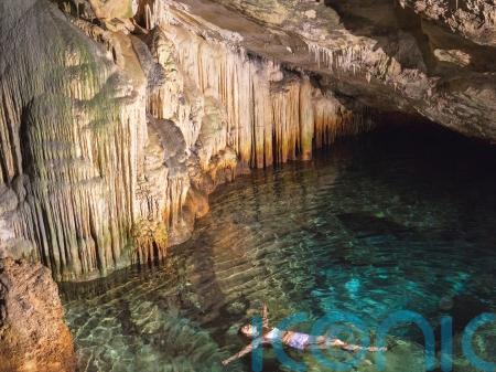 I visited a spa inside a 500,000-year-old cave in Bermuda