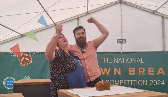 WATCH: Offaly woman wins National Brown Bread Baking Competition at the National Ploughing Championships