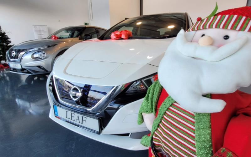 New all-electric, zero-emission Nissan Leaf available for order for 2022 from O&rsquo;Reilly and Sons Longford