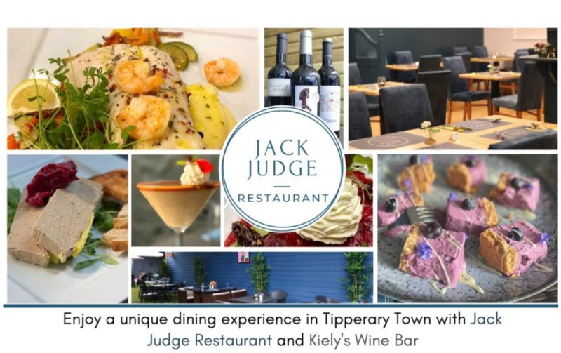 'Its a long way to Tipperary' but worth a trip to the 'Jack Judge' Restaurant in Tipperary Town