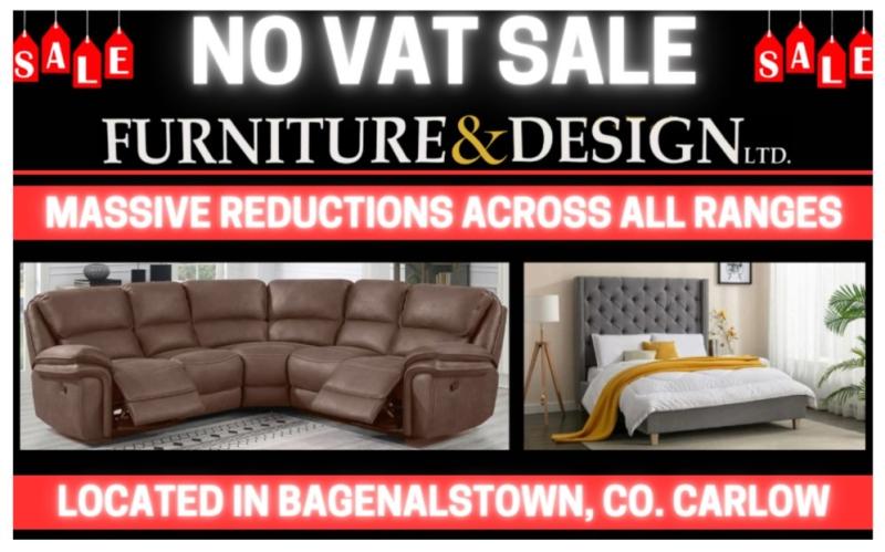 Furniture & Design SALE starting September 9 for ONE WEEK only!!