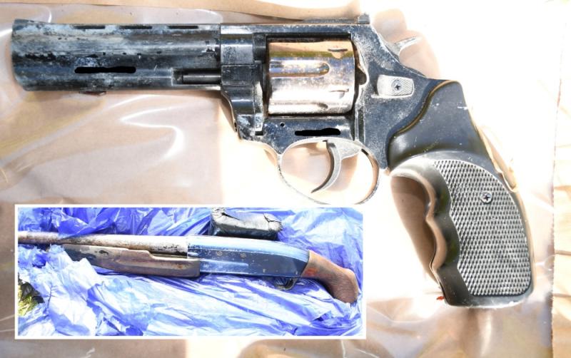Three arrested as guns, ammo and drugs seized in raid by over 60 gardaí in Cork