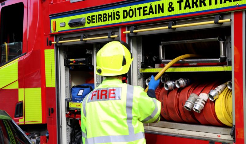 Irish international hospitalised after car is engulfed in flames following road crash