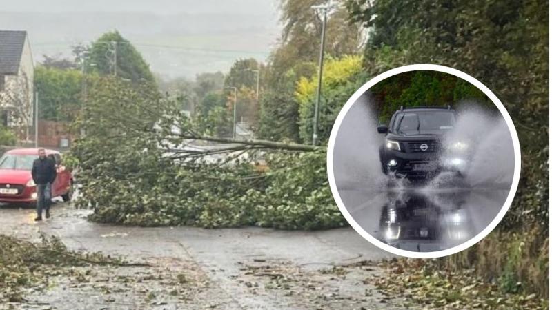 LIVE: Man sustains serious injuries as Storm Amy leaves tens of thousands without power