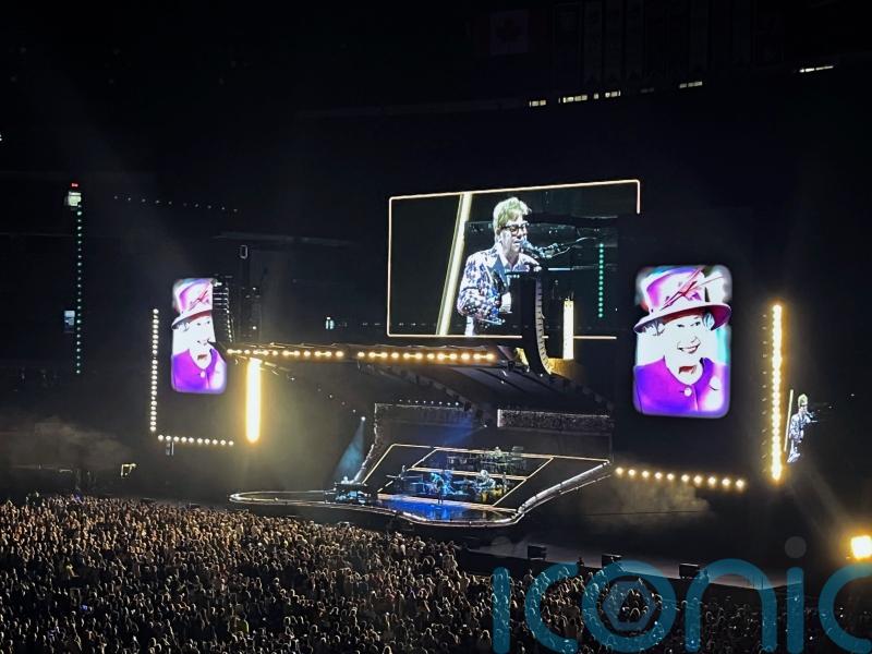 Sir Elton John pays further tribute to Queen onstage in Toronto