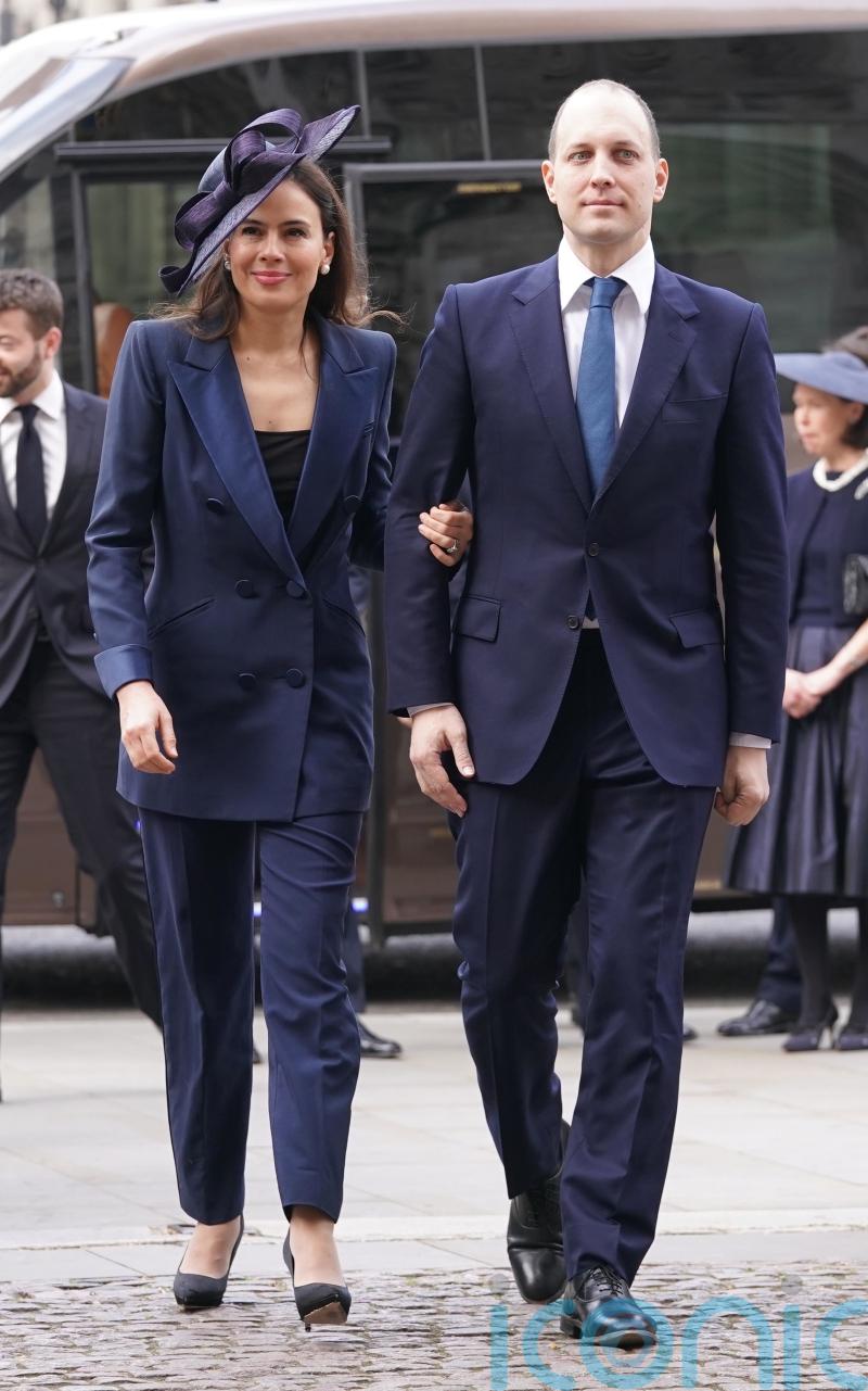 Peep Show&rsquo;s Sophie Winkleman attends Queen&rsquo;s funeral as member of royal family