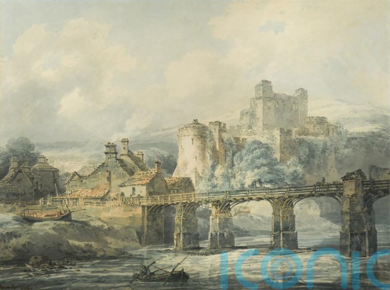 JMW Turner painting of Chepstow Castle sold at auction for more than &pound;90,000