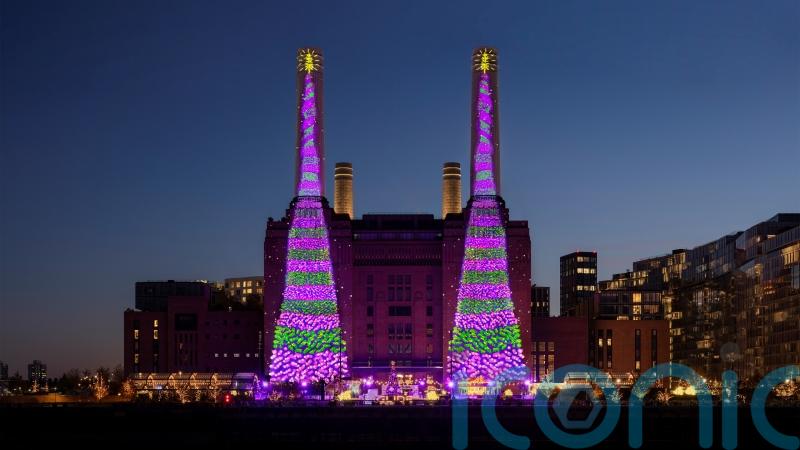 David Hockney unveils Christmas display to bring &lsquo;joy and hope&rsquo; to Londoners