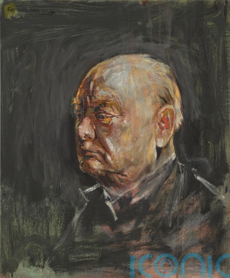 Sir Winston Churchill portrait could fetch up to &pound;800,000 at auction