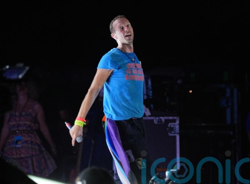 Coldplay joined by Michael J Fox on stage during thrilling Glastonbury set