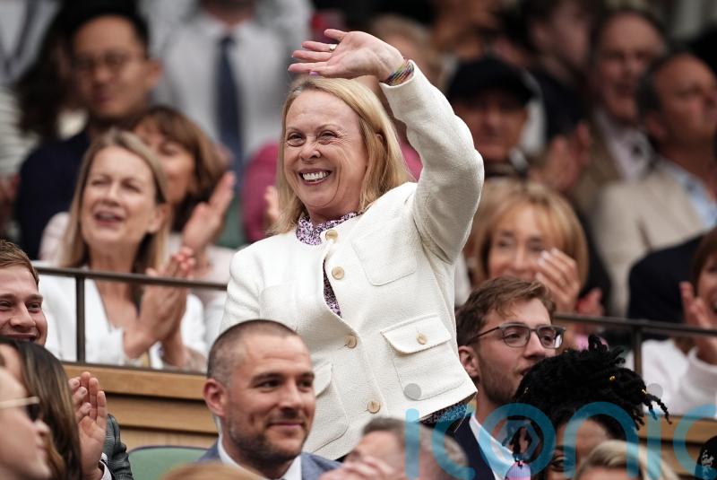 Torvill and Dean among stars soaking in the action on day six of Wimbledon
