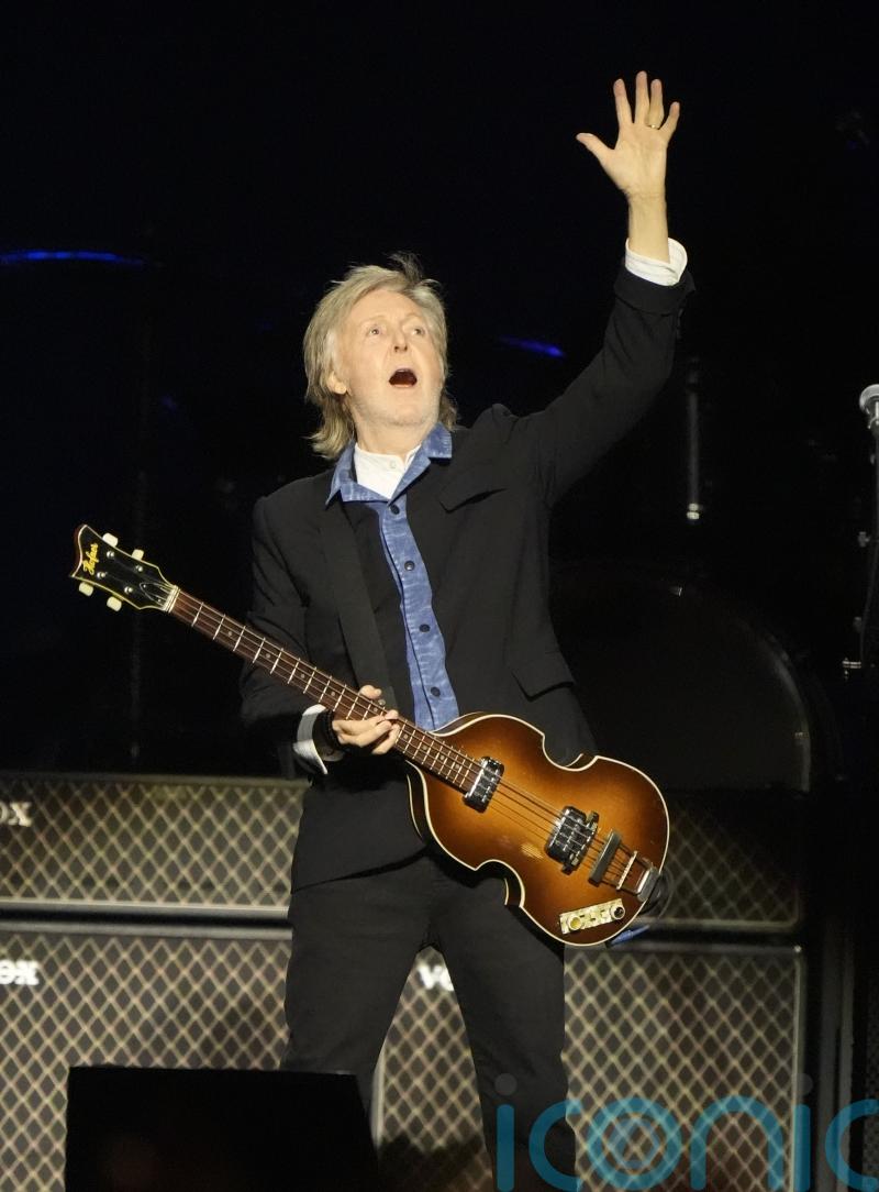 Sir Paul McCartney says &lsquo;it&rsquo;s good to be back&rsquo; as UK leg of tour begins