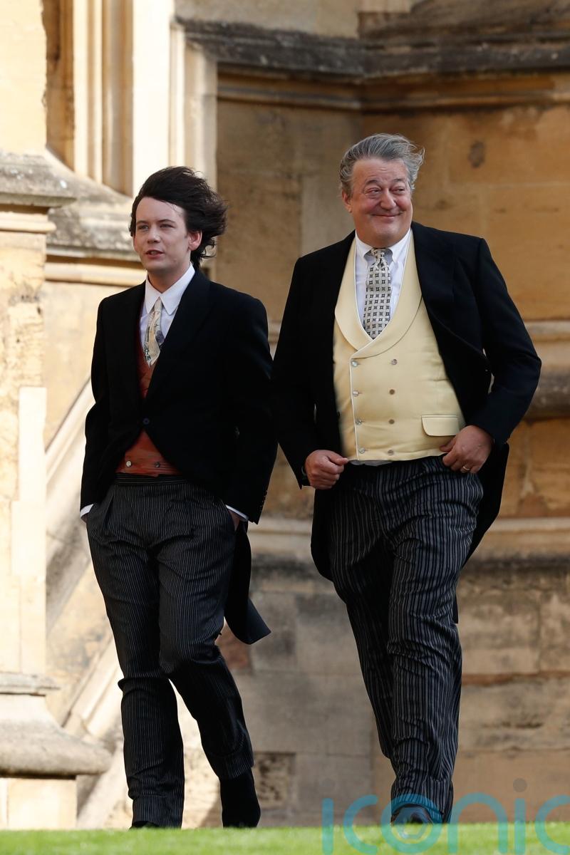 Stephen Fry celebrates &rsquo;10 happy years&rsquo; of marriage to comedian Elliott Spencer