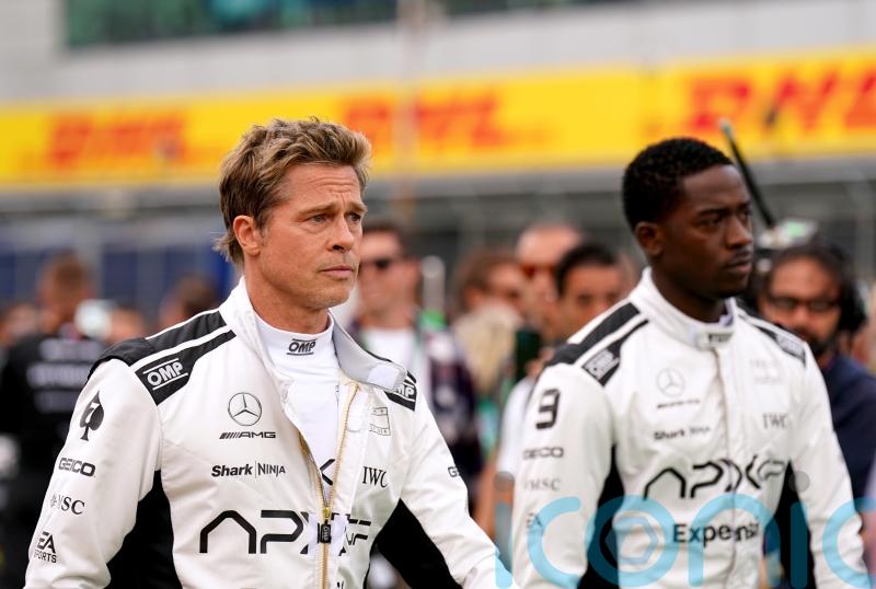 Brad Pitt pushes his car to the limit in new Super Bowl teaser clip for F1 film