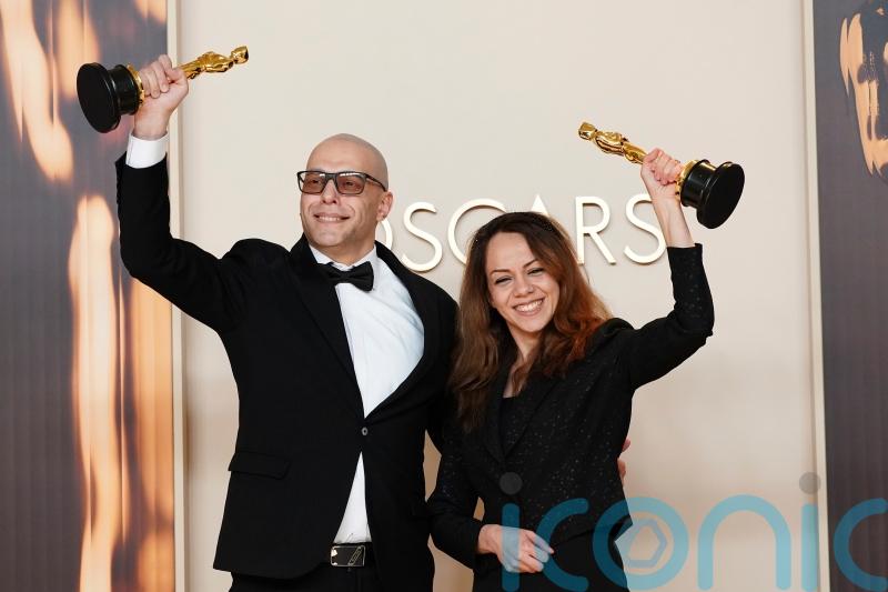 &lsquo;A miracle&rsquo; &ndash; directors win Oscar for Iranian film hours after landing in LA
