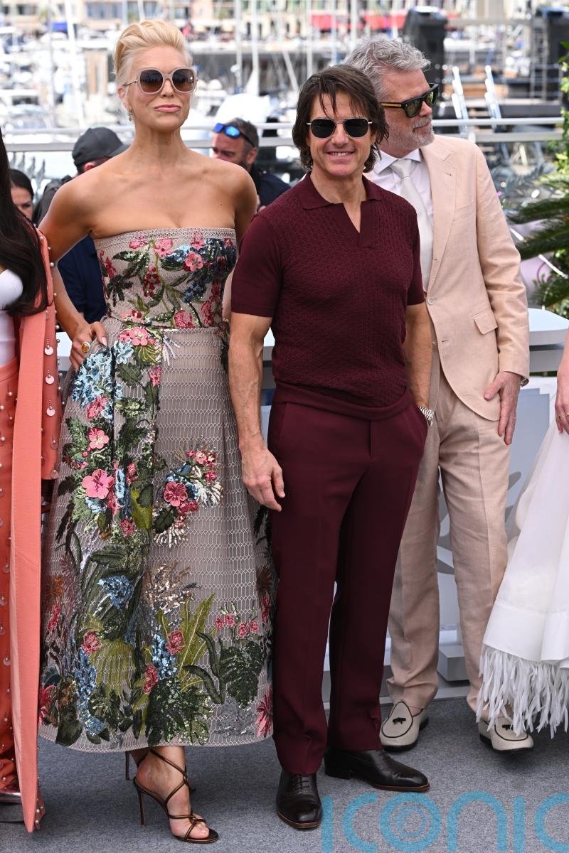 Hannah Waddingham joins Tom Cruise at Mission: Impossible photocall in Cannes
