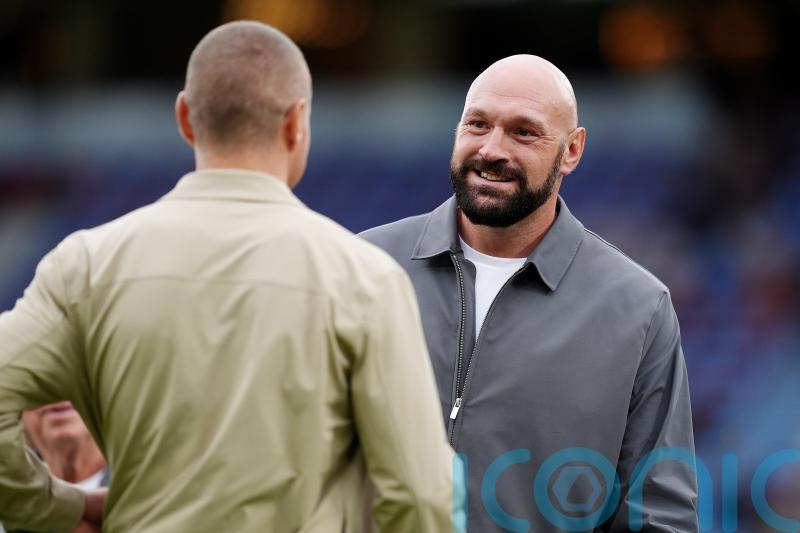 Tyson Fury swears live on ITV while giving England Soccer Aid team pre-game talk
