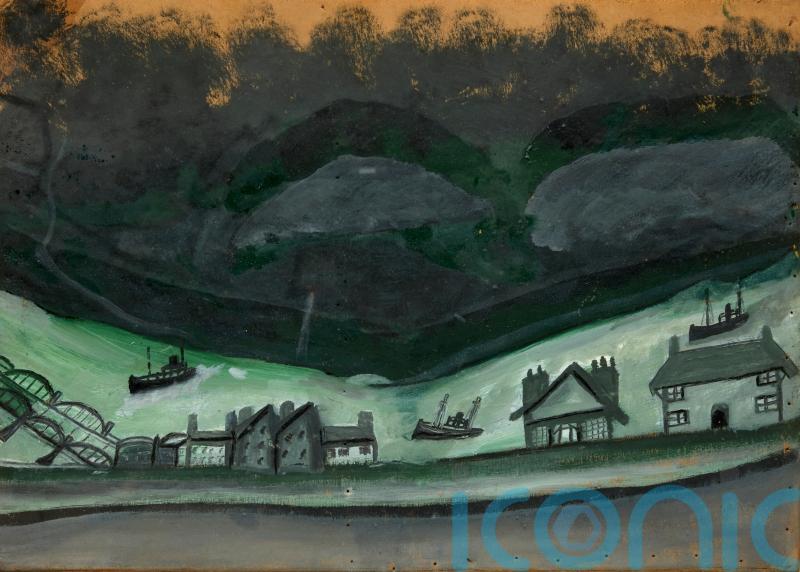Newly rediscovered painting by Alfred Wallis could fetch &pound;30,000 at auction